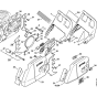 Chain brake & Chain sprocket cover Assembly for Stihl MS460 Chainsaws