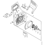 Rewind starter Rescue saw Assembly for Stihl MS462 MS62C Chainsaws