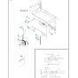 Wheel Kit Assembly for Husqvarna MS 510 Masonry Saw,