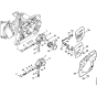 Oil pump & Chain tensioner kit Assembly for Stihl MS650 Chainsaws