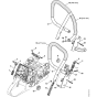 AV system & Handlebar Assembly for Stihl MS651 Chainsaws