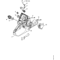 Tank housing Assembly for Stihl MS651 Chainsaws