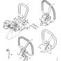 Handlebar (Heating) Assembly for Stihl MS660 Chainsaws