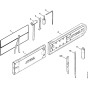 Tools & Extras Assembly for Stihl MS720 Chainsaws