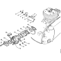 Speed governor & Carburetor Assembly for Stihl MS720 Chainsaws