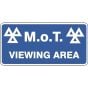 Mot Viewing Area 3mm Foamex