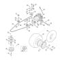 Gearbox, Rear Wheel, Blade Clutch for Stihl/ Viking MT 4097.0 SX Ride on Mowers