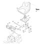 Seat for Stihl/ Viking MT 4112.0 SZ Ride on Mowers