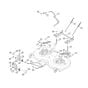 Height Adjustment  for Stihl/ Viking MT 6112.1 C Ride on Mowers