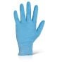 Nitrile Examination Gloves Disposable Powder Free Blue Box of 1000 SML