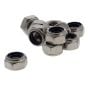 M10 Nylon Nuts - Type T - Stainless Steel - 10 Pack