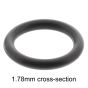 O-ring 10.82mm ID x 1.78mm CS x 14.38mm OD CS Nitrile 70 ShA