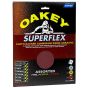 Cloth Backed Aluminium Oxide Sheets 230 x 280mm Assorted (3) by Oakey - 63642526734