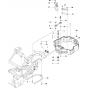 Chassis/Frame Assembly-3 for Husqvarna P520D Riders