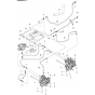 Hydraulics Assembly-2 for Husqvarna P520D Riders