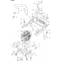 Engine Assembly for Husqvarna P520D Riders