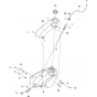 Fuel System Assembly for Husqvarna P524 Riders