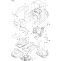 Cover Assembly for Husqvarna P524 Riders