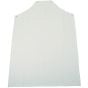 PVC Apron Metal Securing Eyelets Ties Not Included 48"X36" White Pack of 10