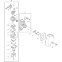 Carburetor Assembly for Makita RBC320 Brushcutters