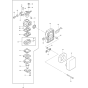 Carburettor Assembly for Makita RBC421L Brushcutters