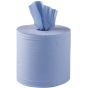 Small Blue Paper 2 Ply Centrefeed Rolls 190mm x 150m - 6 pack