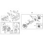 Main Assembly for DeWalt PE402SHI01M Generator