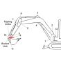 30mm Position 10 Link Pin fits Kubota KX36 Mini Excavator