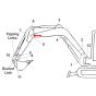 Bush (Position 5 & 8) for Kubota KX36-3 Mini Excavator - Replaces 69421-66520