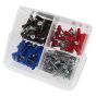 Fixings & Screws Kit for Solid & Hollow Walls - Pack of 150