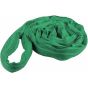 Polyester Roundsling - WLL: 2T (Green) - 2M Sling Circumference - Durable Polyester