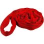 Polyester Roundsling - WLL: 5T (Red) - 8M Sling Circumference - Manufactured from High Quality, Durable Polyester Fibres