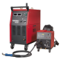 Professional MIG Welder 250Amp 415V 3ph with Binzel Euro Torch & Portable Wire Drive Sealey Part No. POWERMIG6025S