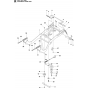 Frame Assembly for Husqvarna PR17 AWD Riders