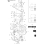 94cm Cutting Deck Assembly-3 for Husqvarna PR17 AWD Riders