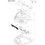 Cover Assembly-1 for Husqvarna PR17 AWD Riders