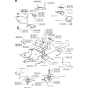 Chassis/Frame Assembly for Husqvarna PROFLEX 1200 Riders