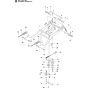 Frame Assembly for Husqvarna PROFLEX 21 AWD Riders