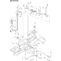 Mower Lift/Deck Lift Assembly for Husqvarna PROFLEX 21 AWD Riders