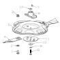 Blade (540mm) Assembly for Morrison Prosmart SP (2021 Jun 465872) Power Drive Mower