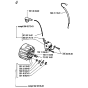 Ignition System Assembly for Husqvarna PS50 Pole Pruners