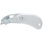 Pocket Safety Cutter Spring Back Safety Slider Right /Left Handed - White