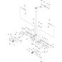 Mower Lift/Deck Lift Assembly for Husqvarna PT26 D Riders