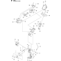 Steering Column Assembly for Husqvarna PT26 D Riders