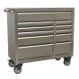 Rollcab 11 Drawer 1055mm Stainless Steel Heavy-Duty Sealey Part No. PTB105511SS