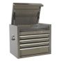 Topchest 4 Drawer 675mm Stainless Steel Heavy-Duty Sealey Part No. PTB66004SS