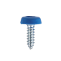 Number Plate Screw Plastic Enclosed Head 4.8 x 18mm Blue Pack of 50 Sealey Part No. PTNP4