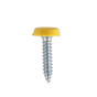 Number Plate Screw Plastic Enclosed Head 4.8 x 24mm Yellow Pack of 50 Sealey Part No. PTNP6