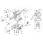 Crankcase Assembly for Wacker PV35A Vibrator