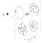 Hose Reel Assembly for Husqvarna PW 370 Pressure Washer